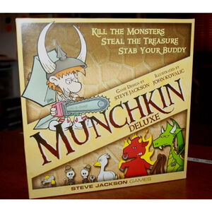 Munchkin Deluxe Board Game Complete in Box 2013 by Steve Jackson Games